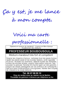 Mon nouveau m&eacute;tier de marabout farceur